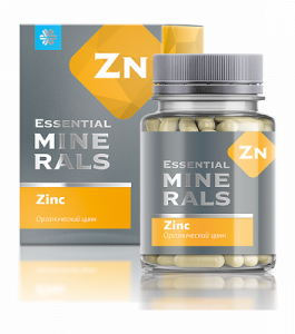 Essential Minerals: Organski Cink (Zink) sa Sibirskim biljem